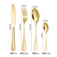 Ensemble de couverts de mariage en acier inoxydable de marque ML, finition miroir, robuste, compatible lave-vaisselle, vente en gros