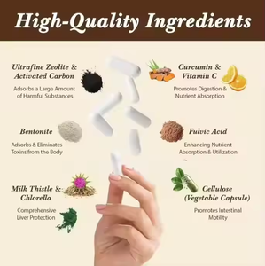 Cápsulas de Zeolita Greenway Supply Healthcare Support para la Función Hepática, Excelente Precio Diario - Product Image 5