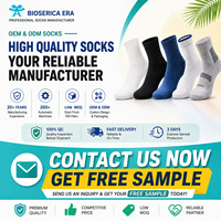 Chaussettes courtes en mesh pour hommes Bioserica avec logo personnalisé, chaussettes respirantes anti-transpiration et antibactériennes, chaussettes de sport à la cheville