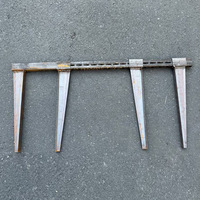 Pince de positionnement réglable pour coffrage BFD, outil de fixation en T pour le positionnement des cadres de coffrage de fossés et de poutres en béton