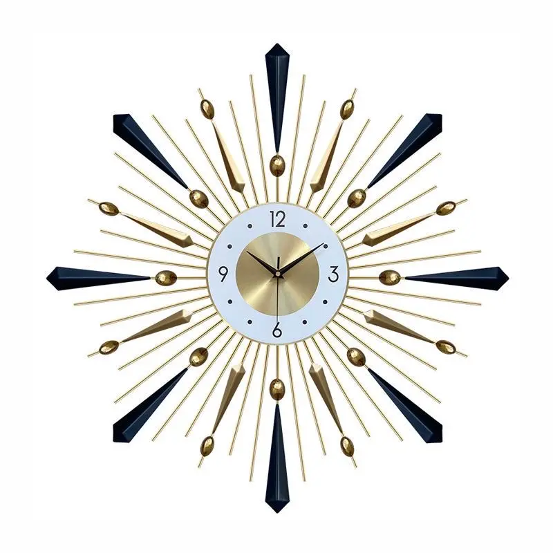 60 Persoonlijkheid Creatieve Kunst Licht Luxe Horloge Woonkamer Klok Muur Huishoudelijke Klok Decoratie Mode Moderne Eenvoudige Klok
