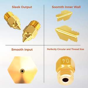 Boquilla de impresora 3D Creality de latón de 0,4 mm para Ender 5 Max - Product Image 6