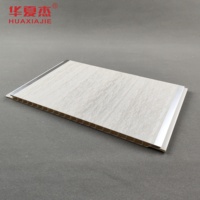 Panneaux muraux et de plafond en PVC imperméables et ignifuges au design moderne avec estampage à chaud pour une utilisation en intérieur, insonorisés, garantie 5 ans