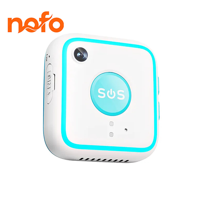 4G Wearable GPS Tracker Pendant with Camera and Wristband for Kids and Seniors SOS Safety