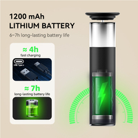 Lime à pieds électrique sans fil en aluminium de qualité supérieure avec tête en nano-verre, lime à pieds avec moteur à engrenages métalliques puissant amélioré