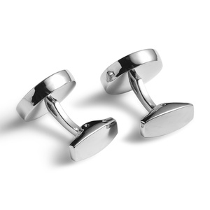 China Direct <b>Cheap</b> Price French Style Round Shape Soft Enamel Gold Logo <b>Cufflinks</b> - Product Image 3