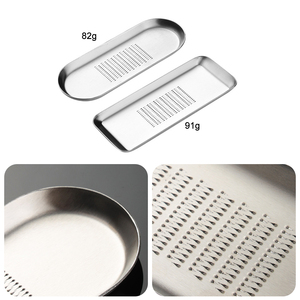 430 thép không gỉ bé thực phẩm máy xay nhà bếp kim loại vuông Mincer vắt tay cho trái cây và rau gừng & tỏi puree Maker - Product Image 4