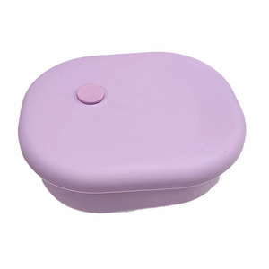 Boîte à bento en silicone réutilisable, étanche, à 3 compartiments, pour la préparation et le stockage des repas, avec design chauffable pour la maison - Product Image 5