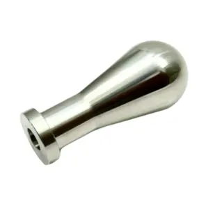 Perillas de palanca de marchas de aluminio cepillado de precisión, hechas a medida, cnc, M10, M12