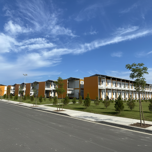 Conteneur modulaire <span class=keywords><strong>de</strong></span> luxe préfabriqué pour maisons et bureaux – Idéal pour hôtels, fermes, camps <span class=keywords><strong>de</strong></span> travail – Conception moderne coupe-vent - Product Image 1