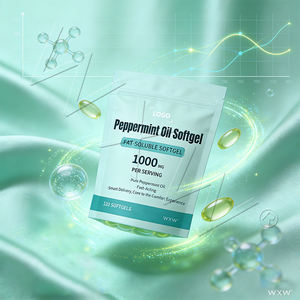 Cápsulas de Aceite de Menta Pura en Oferta, Suplemento Orgánico para el Confort Gastrointestinal, 1000 mg, Cápsulas Blandas para la Salud de los Adultos - Product Image 5