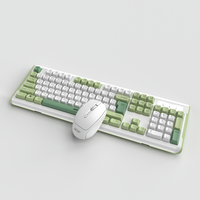acer OCC335 İnce Kablosuz Klavye Mouse Seti 104 Tuş 1600 DPI Ergonomik Uzun Pil Ömrü Yüksek Hassasiyetli Optik Sensör