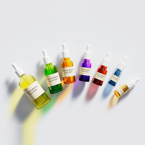 Tùy chỉnh nhãn màu Chai Thủy Tinh Nhỏ GiọT 5ml 10ml <span class=keywords><strong>20ml</strong></span> 30ml 100ml cho mỹ phẩm chai tinh dầu - Product Image 5