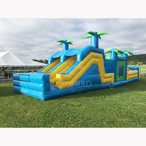 Casa <span class=keywords><strong>de</strong></span> Brinco con Obstáculos Locos, Castillo Inflable Inspirado en el <span class=keywords><strong>Parkour</strong></span>, Obstáculo Inflable - Product Image 3