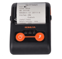 RPP02B Portable Mini 58mm Pos Thermique Portable Bluetooth Mobile Printer ..
