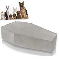 Cercueil pour animaux de compagnie pour soins post-mortem d'urgence à domicile, incluant un sac imperméable pour cadavre et une pochette professionnelle de transport de corps