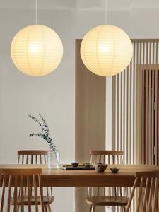 Vente chaude, <span class=keywords><strong>lustre</strong></span> en <span class=keywords><strong>papier</strong></span> sphérique blanc <span class=keywords><strong>de</strong></span> style japonais pour l'intérieur des restaurants - Product Image 4
