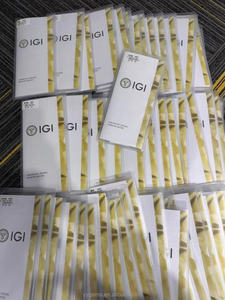 리얼 18K 골드 CVD 랩 다이아몬드 D VVS 타원형 컷 IGI 인증 다이아몬드 반지 여성용 웨딩/기념일 고급 보석 디자인 - Product Image 6