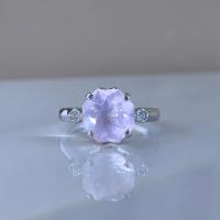 Bague en argent sterling 925 plaqué rhodium, taille octogonale, avec diverses pierres précieuses naturelles, pour femme, idéale pour les soirées – Vente en gros usine