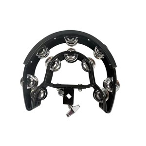 Attachement professionnel de percussion en plastique de tambourin de salut-chapeau pour des kits de batterie et des interprètes adultes - Product Image 3