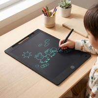 Tablette d'écriture LCD 8,5 pouces, tableau à gribouiller coloré, bloc-notes réutilisable pour l'apprentissage précoce des enfants
