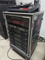 Altavoz de Línea Profesional Pro-3123 con Dos Altavoces Pasivos de 12 Pulgadas, Carcasa Metálica y 3 Años de Garantía para Sonido en Vivo en Salones de Boda