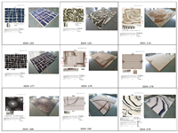 Elegant Designer Custom Made Hotel Corridor Viscose Area Rug Runner Premium Quality Contemporary Floor Decor