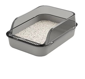 Hersteller Direkt Extra große, halb geschlossene Katzen toilette mit hoher Schiene, verstärkter Katzen toilette und Schaufel-Tier bedarf - Product Image 1