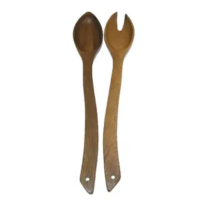 Natree food - grade Acacia Wood spoon & fork sets kitchenware Export Quality