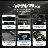 Pour BMW Série 5 E60 E61 E63 E64 M5 Série 3 E90 2005-2012 Autoradio Carplay Android Auto Lecteur Multimédia Linux GPS Unité Principale