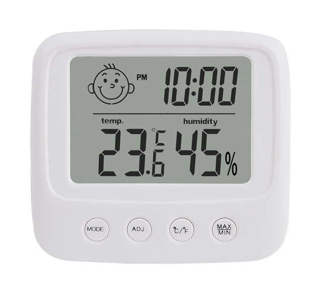 CX-0828 Digital LCD Humidity Temperature Meter Thermo Hygrometer Indoor Thermometer Hygrometer