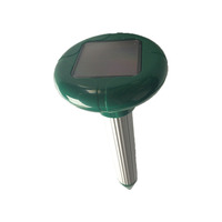 Répulsif solaire pour taupes, campagnols et gophers, en métal, taille durable, utilisation intelligente, taille économique, économie de frais de livraison