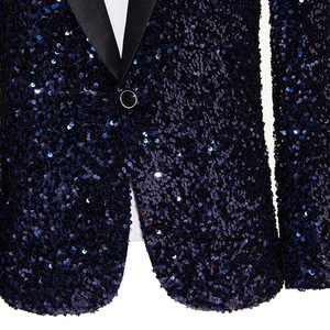 Traje de Lentejuelas 3D para Hombre, Tallas M-3XL, Informal, Colorido, para Club Nocturno, Actuaciones en Escenario, Presentador, Cantante, Chaqueta Colorida - Product Image 6
