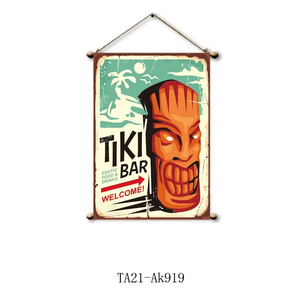 Póster de Acuarela, Decoración de Pared para el Hogar, Arte en <span class=keywords><strong>Lienzo</strong></span>, Decoración de Bar Hawaiano, Impermeable, Ecológico, Tamaño Personalizado, Letrero de Bienvenida Aloha, <span class=keywords><strong>Foto</strong></span> - Product Image 4