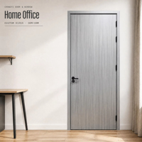 Serrure et accessoires de porte intérieure en bois remplaçables pour l'entretien quotidien à long terme