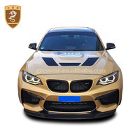 Capot en fibre de carbone de style Man Hart pour BMW M2 F87 modèle de voiture