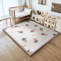 Personnalisable été Cool tissu dessin animé imprimé doux épais mousse à mémoire de forme Tatami tapis tapis Floral usage domestique bébé tapis de jeu