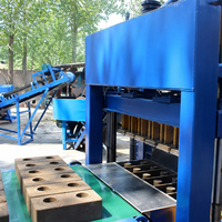 Presse à briques hydraulique automatique RPT6-10 15KW 960-1440pcs/H Machine de fabrication de briques en argile Production de briques autobloquantes