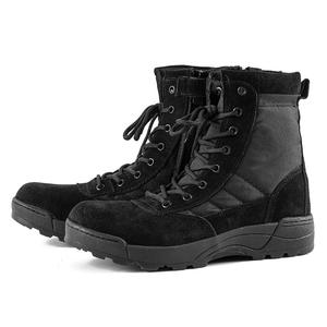 En solde Hommes Outdoor Winter Warm Boots Desert Jungle Training Shoes Rubber Mesh Tactical Boots Black with High Quality - Product Image 1