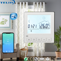 Termostato WIFI inalámbrico para el hogar, controlador de temperatura inteligente para habitación, Caldera y calentador de agua