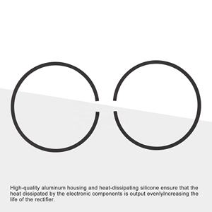 GOOFIT 40mm Motorrad Kolben ring Kit Ersatz für 2-Takt 49cc 50cc Y-Zinger Jog Moped Roller Dirt Pit Bike Go Kart - Product Image 3