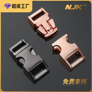 Hebillas de Liberación Lateral de Metal, Aleación de Zinc, Duraderas, para Bolsos, Accesorios de Ferretería - Product Image 5