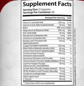 OEM Private Label Premium miscela di equilibrio naturale integratore naturale 20 erbe e vitamine con capsule di cannella vitamine - Product Image 2