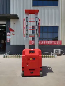 Comply With The EU EN280 Standard And Obtain CE Certification Full Self-propelled Mast Type Aerial Working Platform