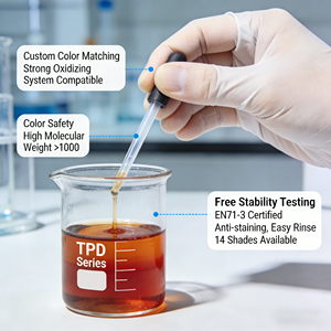 Colorant liquide polymère Tsing Tsing pour l'entretien de la maison et des vêtements, colorants lavables - Product Image 5