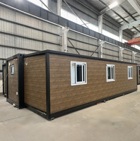 Norme australienne 20 pieds 30 pieds 40 pieds Préfabriqué Mobile Petite Maison Prêt à Expédier 2 3 4 Chambres avec Cuisine Salle de Bain Maison Conteneur