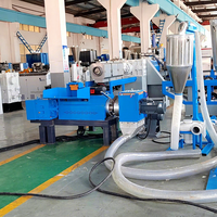 Machine de recyclage de films PP/PE à haute efficacité, ligne de granulation à petite échelle complète pour la production de granulés plastiques