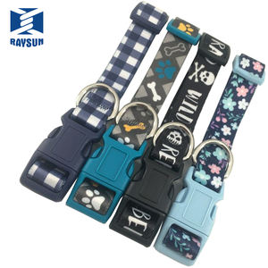De moda para mascotas suministros de nylon de perro de cuero cámara de silicona <span class=keywords><strong>collar</strong></span> de perro collares para mascotas - Product Image 1