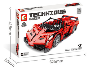 Vendita calda SEMBO 701942 1:14 modello di auto giocattoli di costruzione compatibili con tutti i principali marchi di tecnica per i bambini - Product Image 1