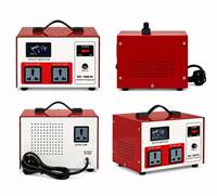 Stabilizer Tegangan Industri Satu Fasa 10KVA 5kva 3kva 220V Servo AVR Pengatur Tegangan Otomatis CE